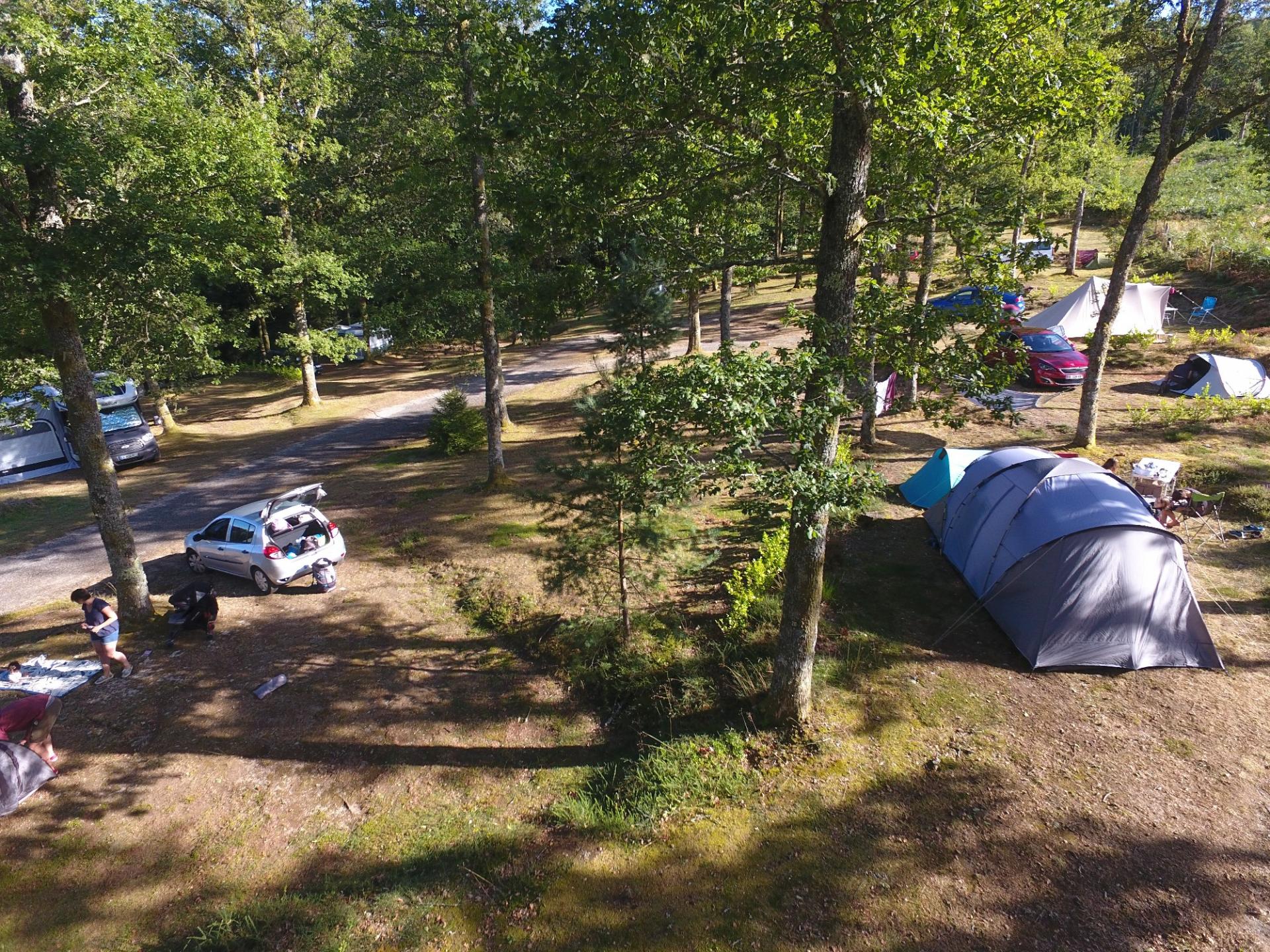 vue drone camping