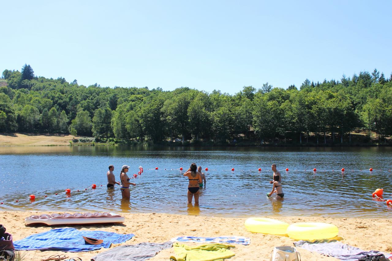 Plage surveillée