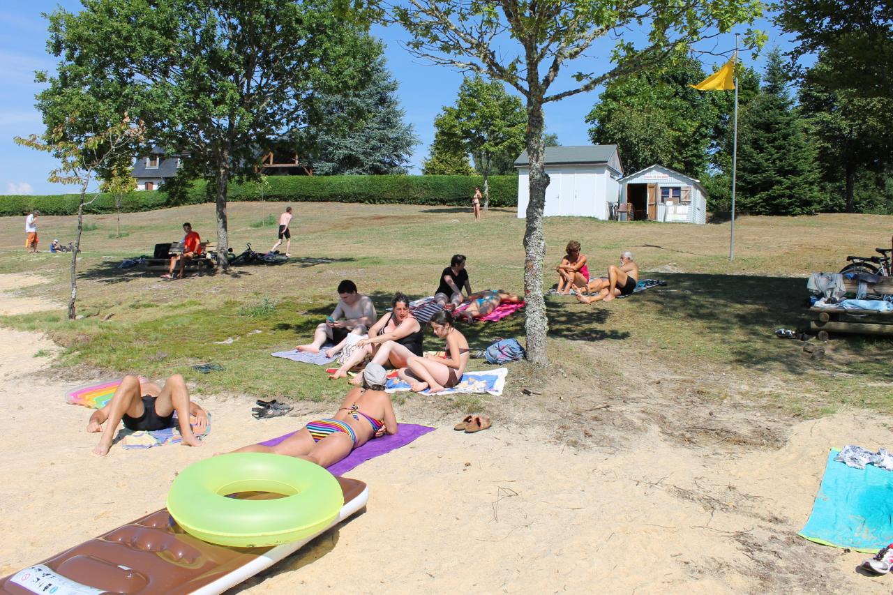 Plage surveillée