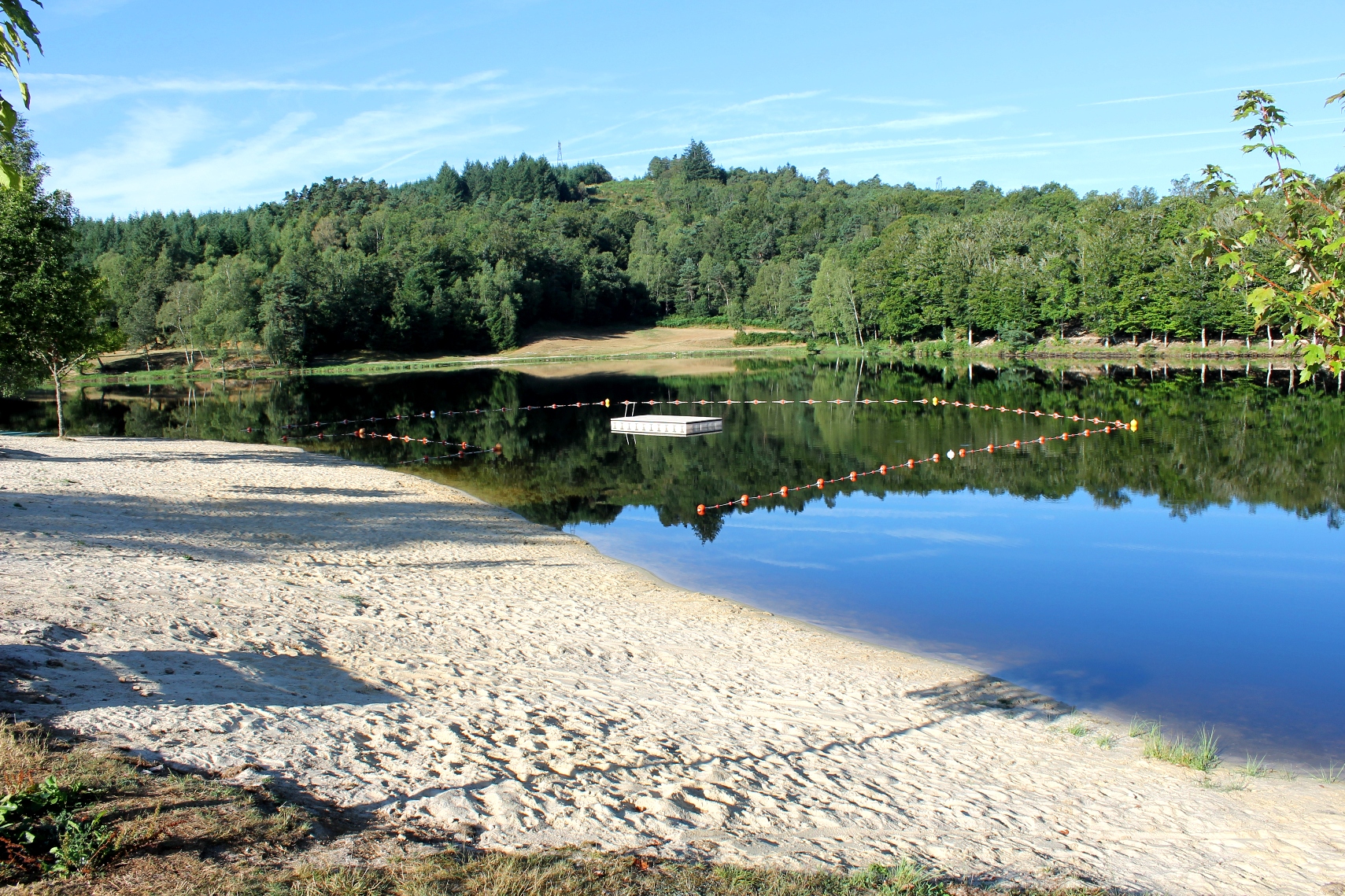 Ponton baignade surveillée