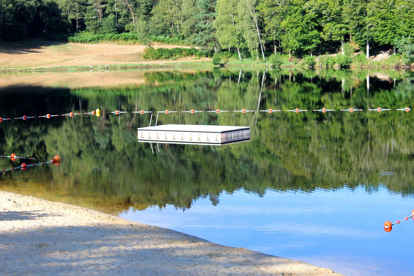 Ponton baignade surveillée